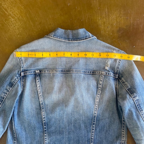 EUC AG Distressed Jean Jacket (XS) - Picture 9 of 9